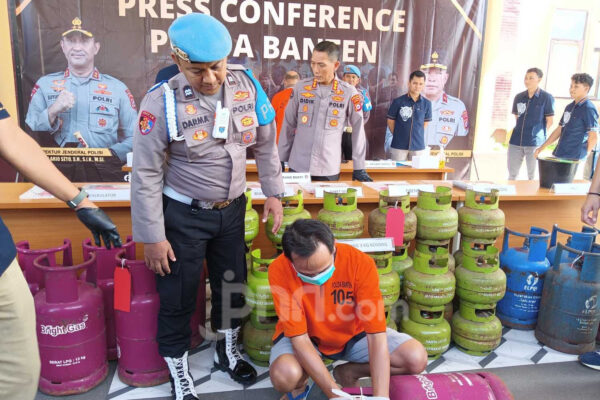 2 Warga Tangerang Oplos Gas Elpiji 3 Kg, Raup Untung Setengah Miliar Lebih