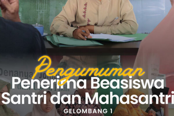 41 Santri Lulus Beasiswa Mambaul Ma’arif, Surat PHK Jadi Pengganti SKTM