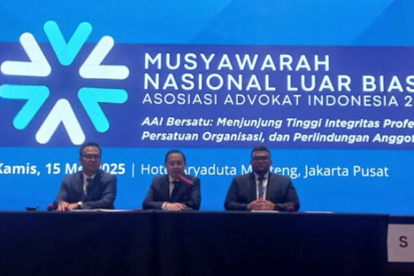 AAI Gelar Munaslub untuk Rekonsiliasi dan Persatuan Tiga Kubu