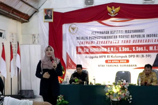 Anggota MPR Lia Istifhama Serap Aspirasi Masyarakat Bertajuk Ekonomi Kerakyatan