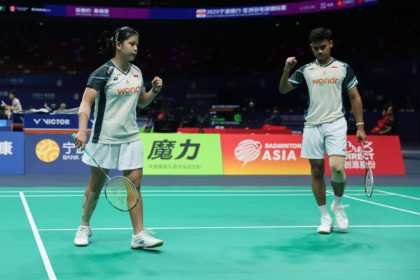 Debut Jafar/Felisha di BAC 2025 Diwarnai Kartu Merah hingga Poin Gratis