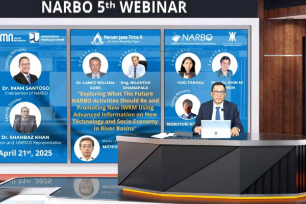 Di Webinar NARBO, Perum Jasa Tirta II Tegaskan Peran Strategis di Tingkat Asia