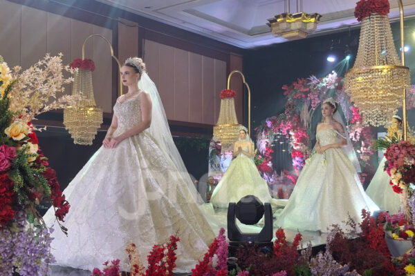 Gaun Pengantin Karya Dita Celine Tampil di Pameran Pernikahan Discover Love Stories 2025