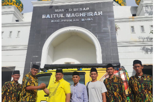 Golkar Aceh Mendukung Program PP AMPG untuk Bersihkan 444.000 Rumah Ibadah di Indonesia