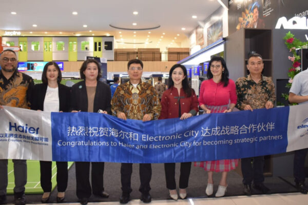 Haier dan Electronic City Indonesia Menjalin Kemitraan Strategis