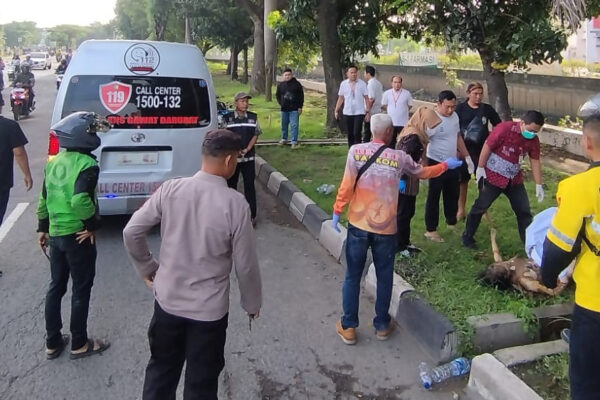 Heboh, Wanita di Semarang Nekat Bakar Diri Dekat Pos Polisi