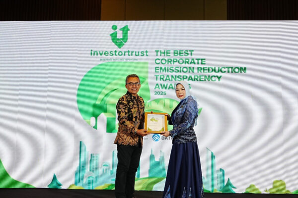 HIS Meraih The Best Corporate Emission Reduction Transparency Award 2025