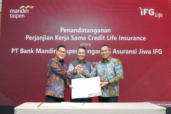IFG Life dan Bank Mandiri Taspen Jalin Kerja Sama