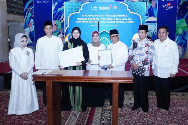 Kadin DKI Gandeng Masjid Istiqlal dan Indosat Ooredoo Berdayakan Ekonomi Umat