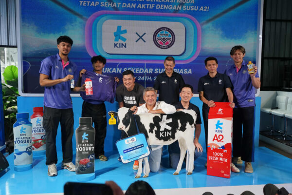KIN Dairy dan RANS Simba Basketball Ajak Generasi Muda Hidup Sehat dengan Susu A2