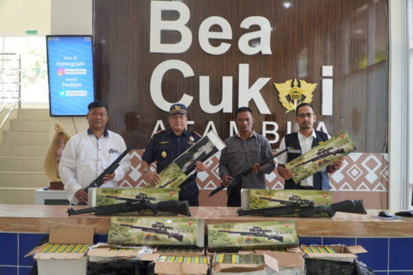 Lihat, Bea Cukai Gagalkan 48 Senjata Api di Perbatasan Indonesia–Timor Leste