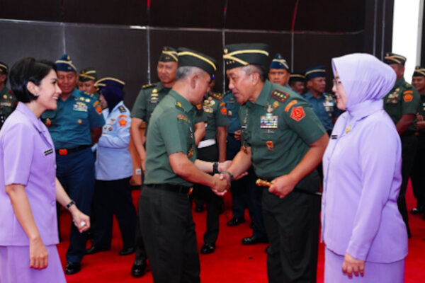 Mabes TNI Gelar Laporan Korps Kenaikan Pangkat 32 Perwira Tinggi TNI