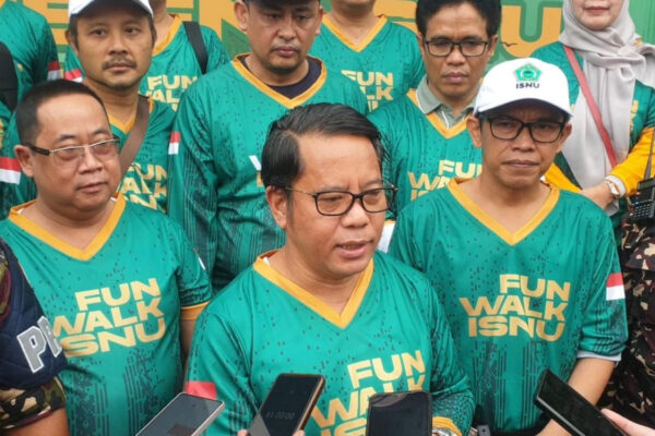 Menjelang Mukernas dan Pelantikan, PP ISNU Gelar Fun Walk Serta Go Green di CFD Thamrin