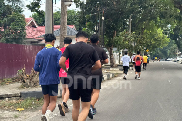 Minat Olahraga di Pekanbaru Meningkat, Joging di Ruang Terbuka Jadi Tren Baru