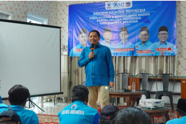 Partai Gelora Gelar Konsolidasi dan Ideologisasi Kadernya Mulai dari Jakarta
