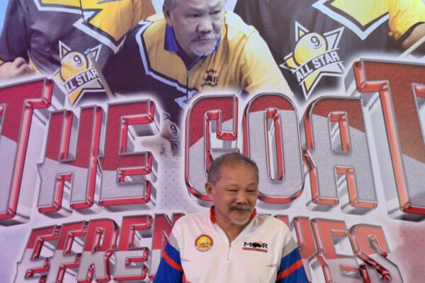 Pebiliar Legendaris Efren Reyes Ramaikan Ekshibisi Biliar di Jakarta