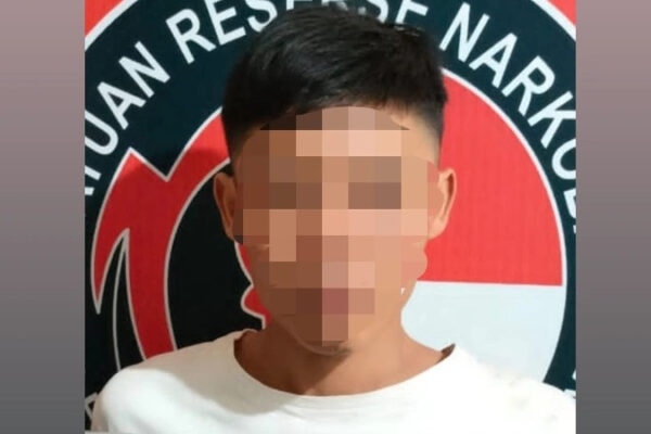 Polisi Tangkap Pengedar Narkoba di Perlintasan Rel Kereta Api di Muara Enim