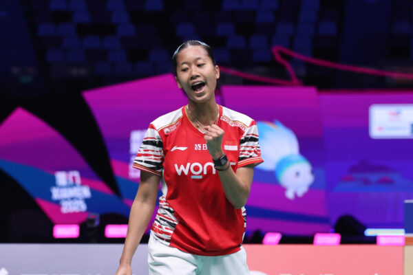 Sudirman Cup 2025: Gebuk Sindhu, Putri KW Bawa Indonesia vs India 1-1