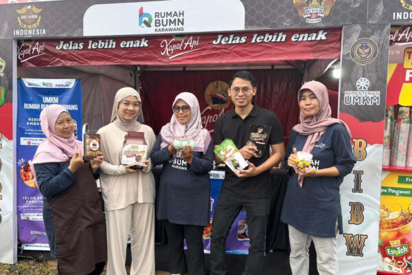 UMKM Peruri Ramaikan Borobudur International Bike Week 2025