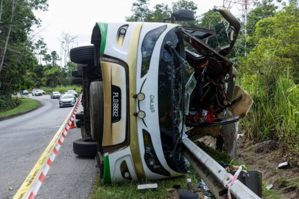 15 Orang Tewas dalam Kecelakaan Bus Mahasiswa Malaysia