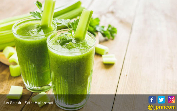 6 Khasiat Rutin Minum Jus Seledri, Berat Badan Bakalan Ambyar