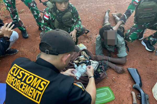Bergerak di Perbatasan RI-PNG, Tim Gabungan Gagalkan Penyelundupan Ganja dan Kokain