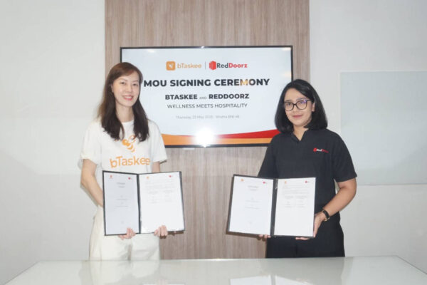bTaskee dan RedDoorz Jalin Kerja Sama