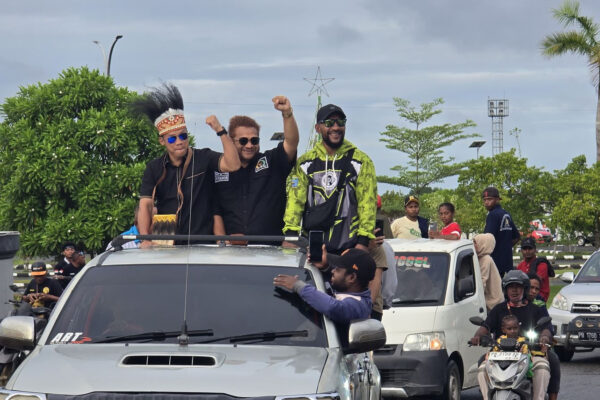 Daud Yordan Launching Kejurda Tinju Papua Barat Daya 2025, Pecahkan Rekor Konvoi Terbanyak di RI