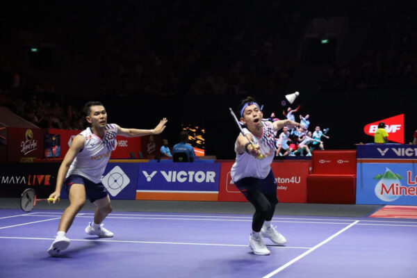 Ganda Putra Indonesia Lolos Semifinal Indonesia Open, BNI Terus Beri Dukungan