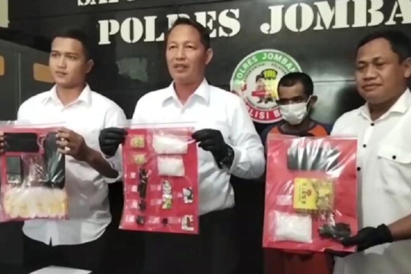 HM Ditangkap Setelah Ambil Narkoba, Sabu-Sabu Dibungkus Seperti Bakpia