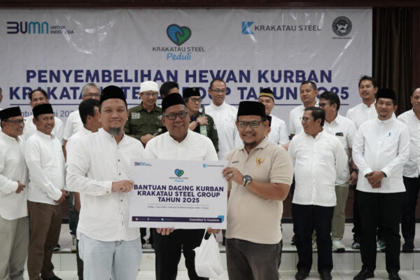 IdulAdha, Krakatau Steel Bagikan 189 Hewan Kurban di Cilegon