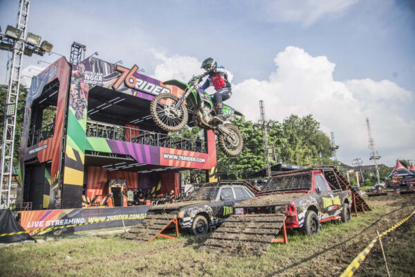 M. Zidane Rajai Putaran Perdana Trial Game Dirt 2025 di Semarang