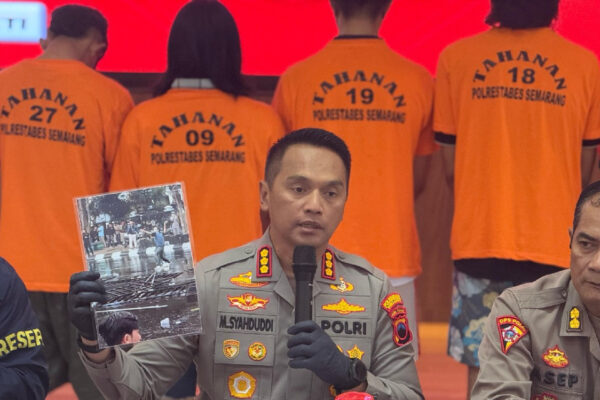 Polisi Ungkap 6 Tersangka di Balik Kerusuhan May Day Semarang