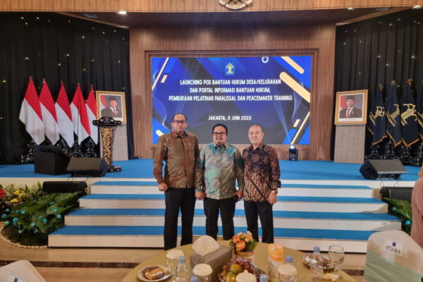 Propindo Dukung Peluncuran Pos Bantuan Hukum di 80 Ribu Desa/Kelurahan