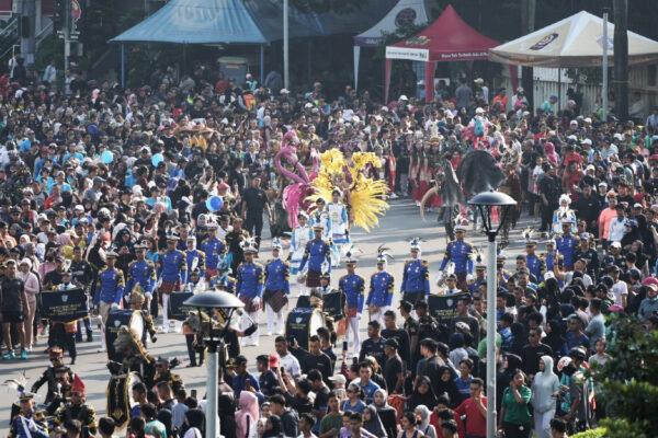Road to Pagelaran Sabang Merauke, Yura Yunita dan Ratusan Penari Penuhi Bundaran HI