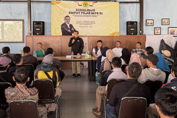 Sosialisasikan 4 Pilar di Cengkareng, Erwin Aksa Ajak Warga Junjung Toleransi