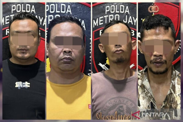 Polda Metro Jaya Tangkap 4 Pelaku Penculikan-Penganiayaan di Kemang Jaksel