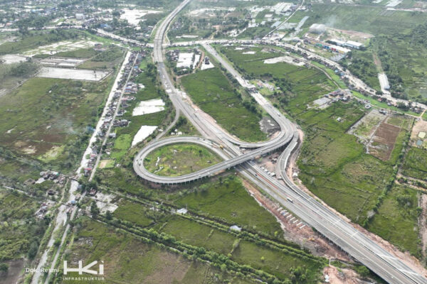 Progres Pembangunan Tol Palembang-Betung Sudah Capai Sebegini