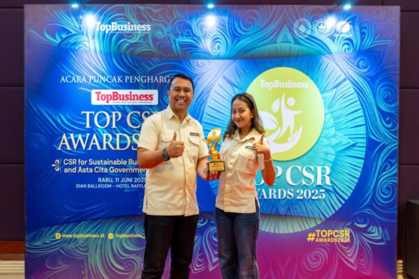 Utamakan Keberlanjutan, GIS Sabet Penghargaan Bintang 3 di Top CSR Award 2025